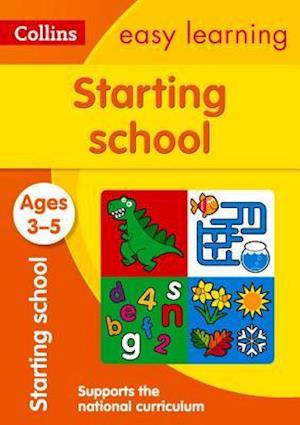 'Starting School Ages 3-5' - Collins Easy Learning - Bog