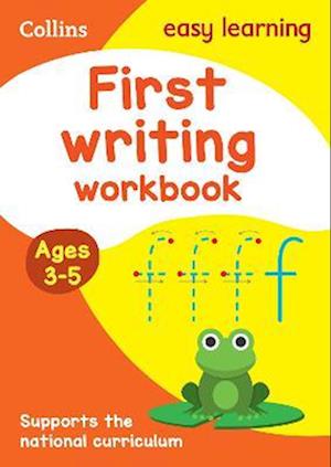 'First Writing Workbook Ages 3-5' - Collins Easy Learning - Bog