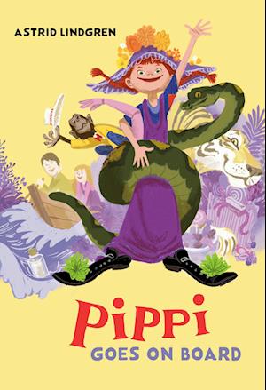 'Pippi Goes on Board' - Astrid Lindgren - Bog