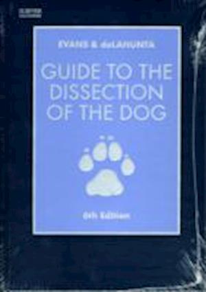 'Guide to the Dissection of the Dog' - Brugt bog - Howard E. Evans