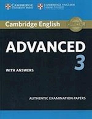 'Cambridge English Advanced 3 Student's Book with Answers' - Bog