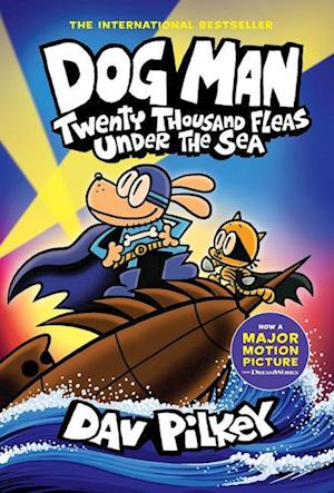 'Dog Man 11: Twenty Thousand Fleas Under the Sea' - Brugt bog - Dav Pilkey