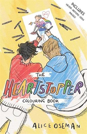 'The Official Heartstopper Colouring Book' - Brugt bog - Alice Oseman