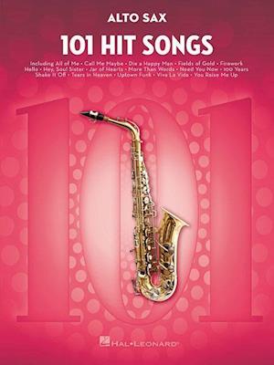 '101 Hit Songs for Alto Sax' - Bog