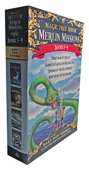 'Magic Tree House Merlin Missions Books 1-4 Boxed Set' - Mary Pope Osborne - Bog