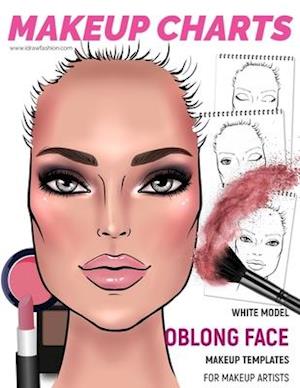'Makeup Charts - Face Charts for Makeup Artists' - I. Draw Fashion - Bog