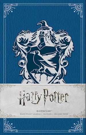 'Harry Potter: Ravenclaw Ruled Pocket Journal' - insight editions - Bog