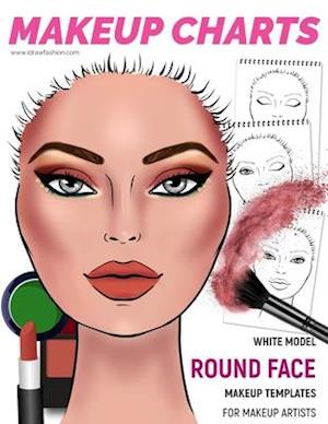 'Makeup Charts - Face Charts for Makeup Artists' - I. Draw Fashion - Bog