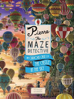 'Pierre The Maze Detective: The Curious Case of the Castle in the Sky' - Hiro Kamigaki og Ic4design - Bog