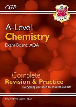 'A-Level Chemistry: AQA Year 1 & 2 Complete Revision & Practice with Online Edition' - CGP Books - Bog