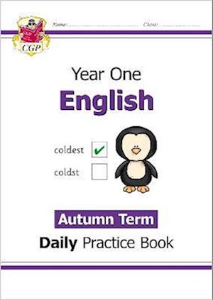 'KS1 English Year 1 Daily Practice Book: Autumn Term' - CGP Books - Bog