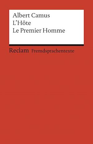 'L' Hote. Le Premier Homme' - Albert Camus - Bog