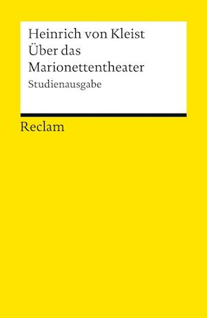 'Über das Marionettentheater' - Heinrich von Kleist - Bog