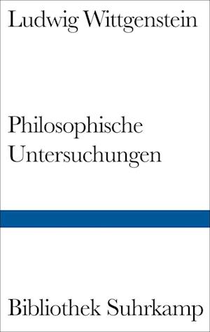 'Philosophische Untersuchungen' - Ludwig Wittgenstein - Bog