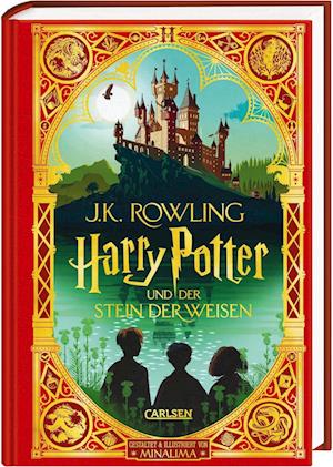 'Harry Potter und der Stein der Weisen (MinaLima-Edition mit 3D-Papierkunst 1)' - J. K. Rowling - Bog
