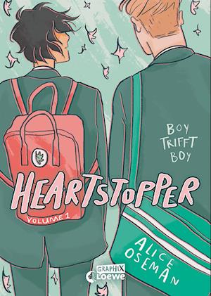 'Heartstopper Volume 1 (deutsche Hardcover-Ausgabe)' - Alice Oseman - Bog