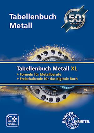 'Tabellenbuch Metall XL' - Andreas Stenzel, Andreas Stephan, Claudius Scholer, Falko Wieneke, Jan Ziebart, Roland Gomeringer, S - Bog