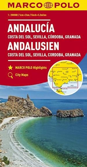 'Andalusien, Marco Polo 1:200.000' - Marco Polo - Bog