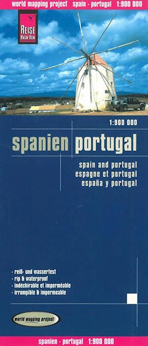 'Spain and Portugal, World Mapping Project' - Reise Know-How - Bog