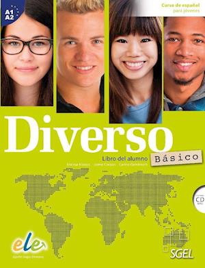 'Diverso Basico - Libro del alumno + CD (MP3). A1-A2' - Carina Gambluch, Encina Alonso og Jaime Corpas - Bog