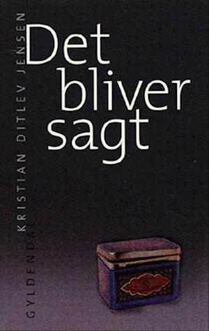 'Det bliver sagt' - Brugt bog - Kristian Ditlev Jensen