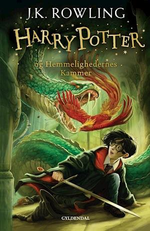 'Harry Potter 2 - Harry Potter og Hemmelighedernes Kammer' - Brugt bog - J. K. Rowling