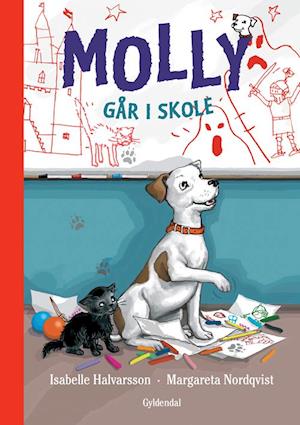 'Molly 5 - Molly går i skole' - Brugt bog - Isabelle Halvarsson