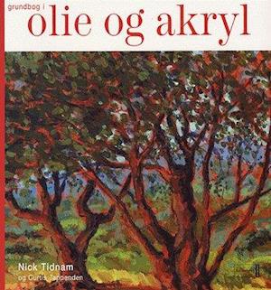'Grundbog i olie og akryl' - Brugt bog - Nick Tidnam