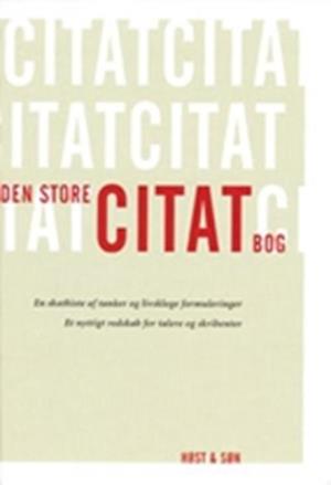 'Den store citatbog' - Brugt bog