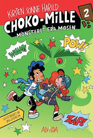 'Choko-Mille 2: Monsteret fra mosen' - Brugt bog - Kirsten Sonne Harild