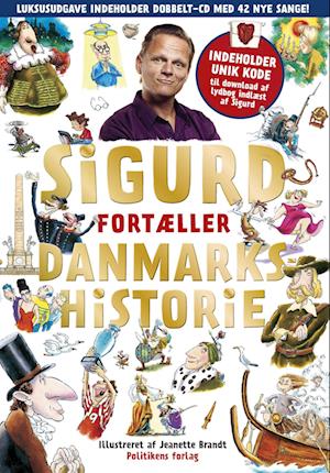 'Sigurd fortæller Danmarkshistorie' - Brugt bog - Sigurd Barrett