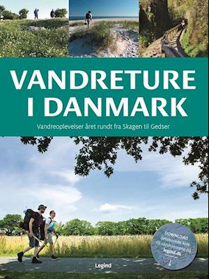 'Vandreture i Danmark' - Brugt bog - Torben Gang Rasmussen