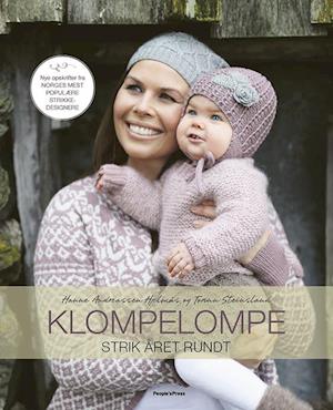 'Klompelompe - Strik året rundt' - Brugt bog - Hanne Andreassen Hjelmås og Torunn Steinsland
