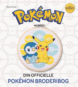 'Din officielle Pokémon broderibog' - Brugt bog - Maria Diaz