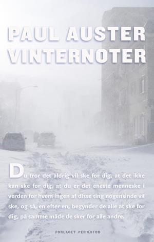 'Vinternoter' - Brugt bog - Paul Auster