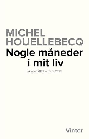 'Nogle måneder i mit liv - oktober 2022 - marts 2023' - Brugt bog - Michel Houellebecq