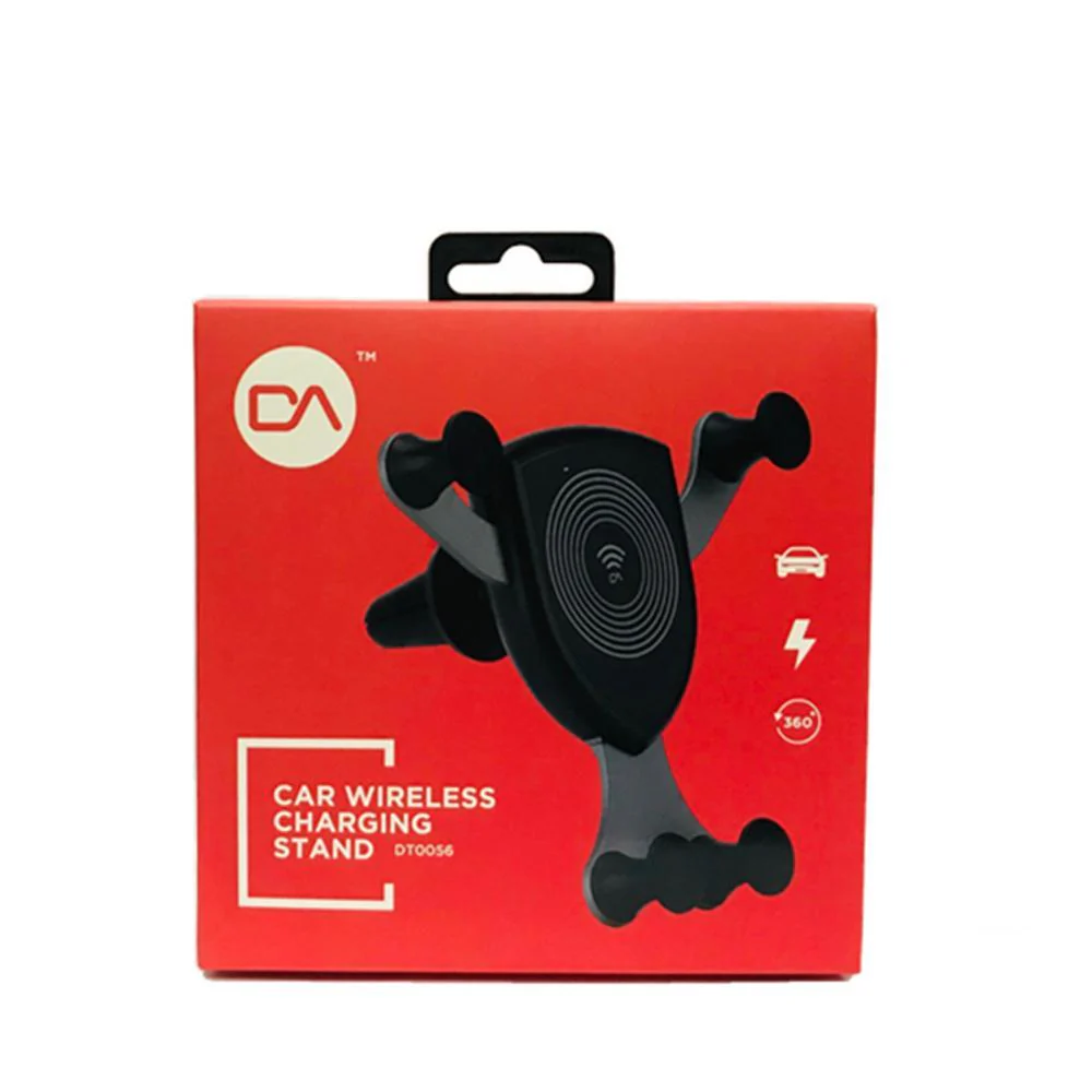 DA - Trådløs oplader og mobilholder til bil