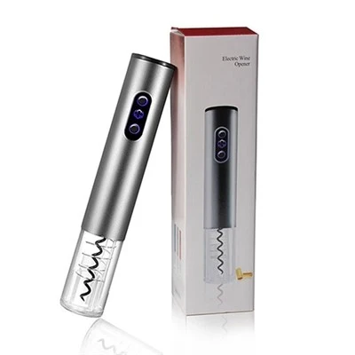 Elektrisk Proptrækker vin oplukker med Folieskærer