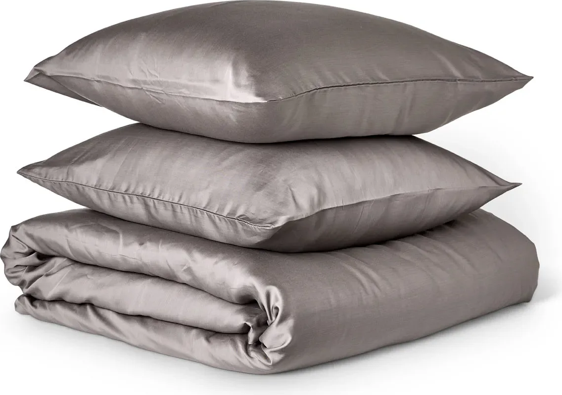 Dynebetræk Bremdals Pure Dreams 100 % bambusviskose 200×220 cm mørkegrå