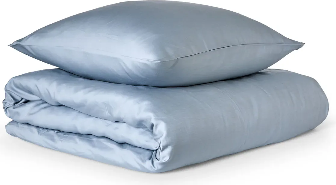 Sengetøj Bremdals Pure Dreams 100% bambusviskose lyseblå 140x200 cm