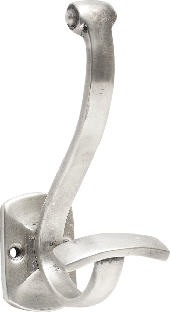 Knage og vægbøjle Hübsch Conchúr sølv mat H13xB5xL7 cm