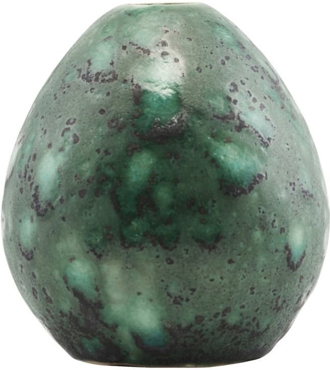 Dekorationsvase House Doctor Baby Ø9 x H10 cm Turkis Fajance