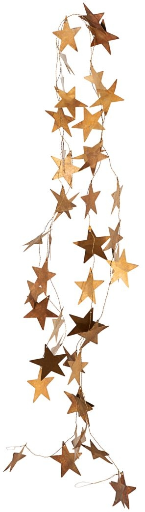 Guirlande ornament 250 cm - House Doctor Stars messing