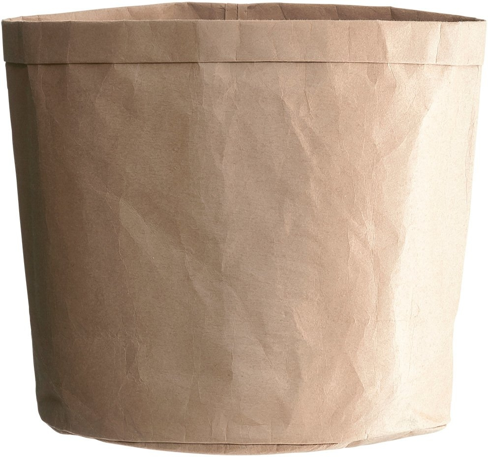 Opbevaringskurv og -beholder House Doctor Craft Ø36 x H35 cm papir brun