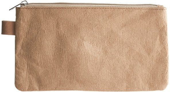 Opbevaringsetui House Doctor Craft 22x12 cm brun papir med lynlåslukning