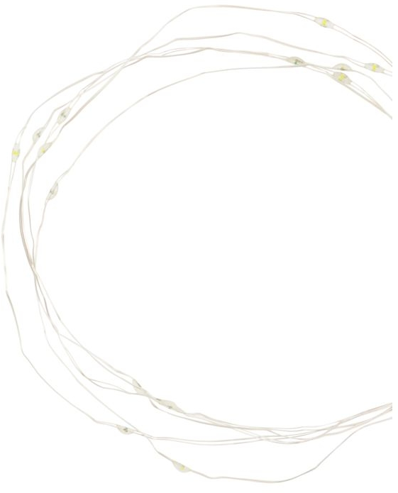 Lyskæde 10 m 80 LED House Doctor Holiday Decor Delights sølv julepynt batteridrevet