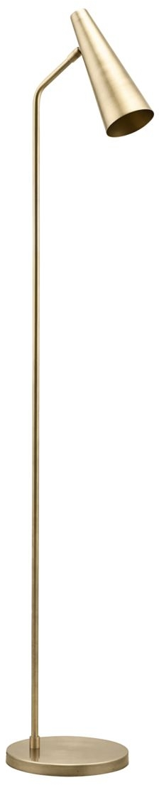 Gulvlampe House Doctor Precise i messing og jern H124 cm