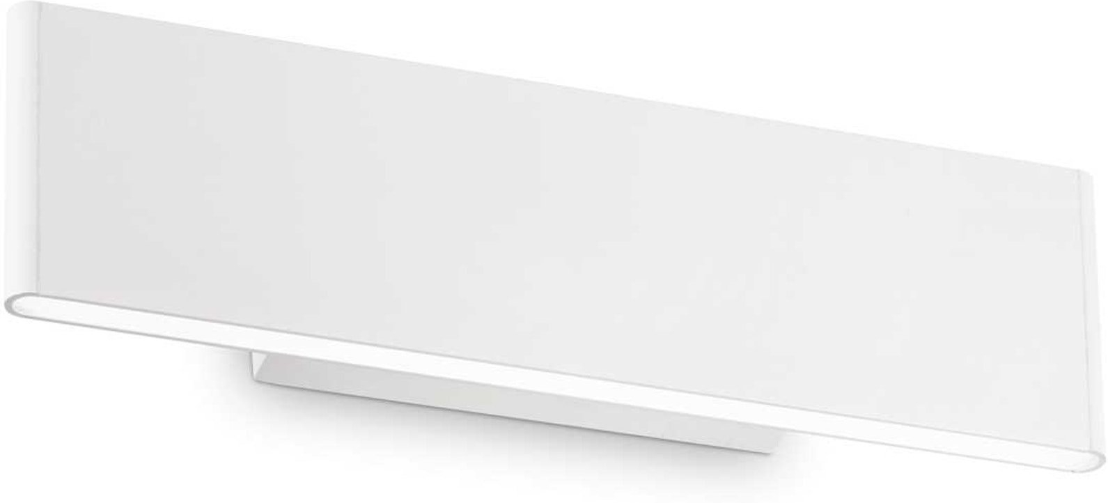Væglampe Ideal Lux Desk LED hvid - satin akryl aluminium 740 lm 3000K
