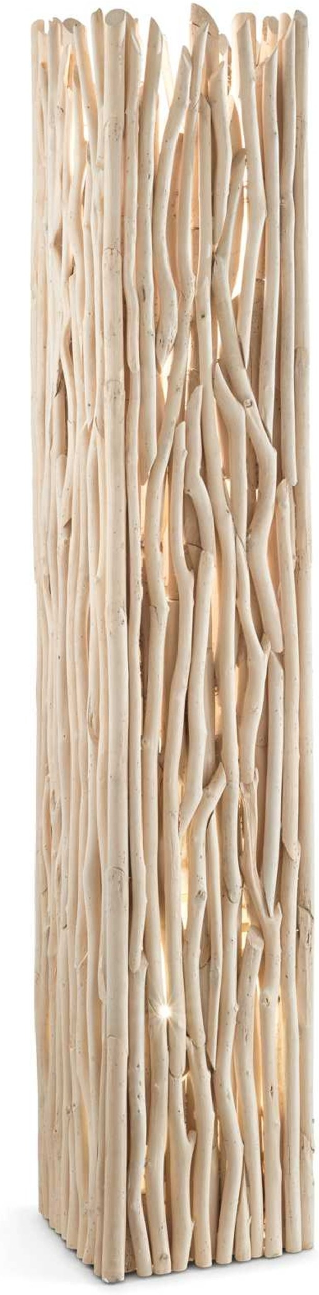 Gulvlampe Ideal Lux Driftwood natur H156 x Ø28 cm med dekorative træarme