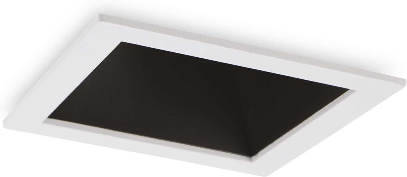 Indbygningslampe Ideal Lux Game firkantet downlight LED 1000 lm mat hvid 3000 K IP20 H12×B8,4×L8,4 cm
